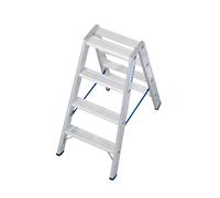 ALU Profi-STUFEN-DOPPELLEITER 2X4 STUFEN