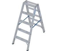 ALU PROFI-STUFEN-DOPPELLEITER 2X5STUFEN