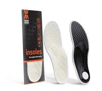 Alu Tech Pro - Semelles Intérieures Thermiques en Laine d’Agneau avec Aluminium, Mousse de Latex & Charbon Actif | Confort & Isolation pour Chaussures, Bottes & Chaussons | 46 EUR