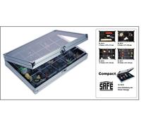 ALU Vitrine de Collectionneur Ü-oeufs Figures Compact 20x 36x49x40mm Safe 5617