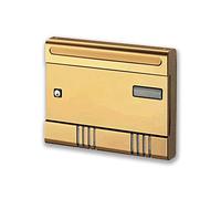 Alubox 1007657 Esse Sir e Cass Posta, argent Met