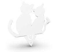 Alubox Porte-Spirale Anti-moustiques pour Planter, Chats, Blanc, 0,05 x 12 x 13 cm