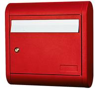 Alubox Sole Boîte aux Lettres, Rouge
