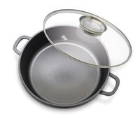Alucast Poêle de service ronde 28 cm