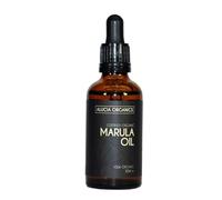 ALUCIA ORGANICS Huile de Marula certifiée biologique 50ml - Huile de Marula 100% pure pour le visage, le corps et les cheveux - Naturelle, pressée à froid et non raffinée - Vegan