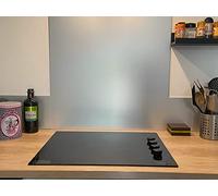AluCouleur Fond de hotte/Crédence Aluminium Anodisé - 11 Tailles - Hauteur 50 cm x (Longueur 70 cm)