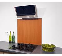 AluCouleur Fond de hotte/Crédence Aluminium Aspect Rouille -Tailles-Hauteur 55 cm x (Longueur 60 cm)