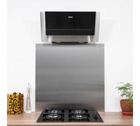 AluCouleur Fond de hotte/Crédence INOX Magnétique-10 Tailles-Hauteur 40 cm x (Longueur 80 cm)