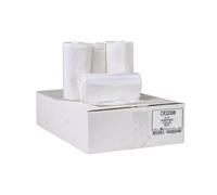 Aluf plastiques Cr3339 W CRW linéaire basse densité Butène étoile Joint sans noyau Rouleaux Sac, 33 Gallon Capacité, 99,1 cm Longueur X 83,8 cm Largeur, Blanc (lot de 150)