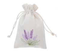 Alula777 Lot de 10 sachets de lavande vides avec cordon de serrage en coton pour sachets parfumés, rangement de voiture, armoire et décoration de bureau