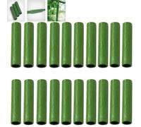 Alula777 Lot de 20 connecteurs droits de piquet de jardin en plastique pour jardin Tubes de connexion Piquet de support pour plantes haute résistance piquets de jardin de 20 mm de diamètre
