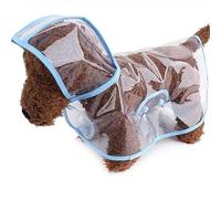 Alulayu Manteau imperméable pour chien avec capuche transparente - Manteau léger en EVA pour chiens de petite, moyenne et grande taille - Veste de pluie antidérapante pour protection extérieure