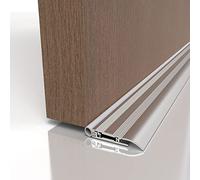 Alumat Stainless Universal Bas de Porte Isolant Froid pour Portes, Protection Contre la Vermine ou Bardages - Aluminium (Universal)