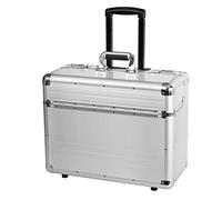 Accessoires bagagerie Alumaxx Alumaxx alumaxx valise pour pilotes "omega", aluminium, argent noir
