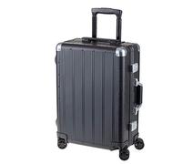 Alumaxx 45171 Orbit Valise à roulettes en Aluminium avec 4 roulettes Doubles à 360° Noir 54 x 40 x 20 cm