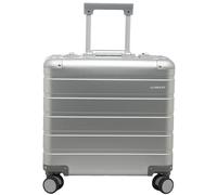 Alumaxx Trolley pilote Gravity 4 roues en Aluminium, 44 cm, avec compartiment pour ordinateur portable couleur argent