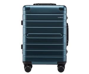 Alumaxx Valise cabine à 4 roues Gravity en Aluminium, 55 cm bleu