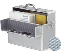 ALUMAXX Valise de pilote "ALPHA" aluminium argenté