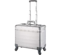 ALUMAXX Valise de pilote "PANDORA" aluminium argent mat