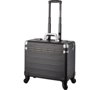 ALUMAXX Valise de pilote "PANDORA" aluminium noir mat