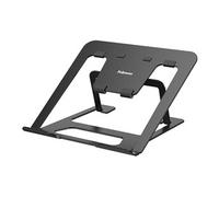 Fellowes Support PC Alumia – réglable hauteur & angle, jusqu'à 15", 5 kg, noir