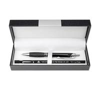 Alumicolor Frank Lloyd Wright Signature Collection Balance de poche et porte-mine Noir