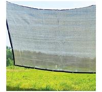 Aluminet - Filet d'ombrage avec œillets - Protection UV 85 % - En aluminium réfléchissant - Pour voitures, terrasses, auvents et fenêtres intérieures - Résistant à la chaleur - 1 m, 2 m, 3 m, 4 m