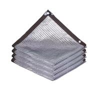 Aluminet Pare-soleil réfléchissant en aluminium durable résistant aux déchirures et aux fissures, idéal pour les serres, jardins, terrasses, abris et voitures