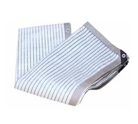 Aluminet Toile d'ombrage 55 % - Tissu réfléchissant pour voiture, pare-soleil pour jardin, terrasse et plage (3 x 12 m) - Protection UV et réduction de la chaleur