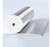 Aluminisé A Bulles Double Face Isolant Thermique Double RéFléChissant Couches, Isolation Durable RéFlecteur Chaleur 3.5 mm RéFléChissant Isolant Thermique Mur(1.2×20m)