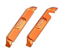Aluminium 7075 Alloy Chassis Nerf Bars for Traxxas 1/16 Mini Maxx 4WD RTR Brushless Monster Truck 107154-1 Upgrades - Orange