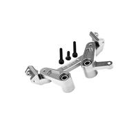 Aluminium 7075 Alloy Front Steering Assembly for Arrma 1/8 Mojave 4X4 4S BLX Desert Truck RTR-ARA4404 Upgrades - Silver