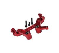 Aluminium 7075 Alloy Front Steering Assembly for Arrma 1/8 Mojave 4X4 4S BLX Desert Truck RTR-ARA4404 Upgrades - Red