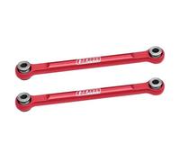 Aluminium 7075 Alloy Front Steering Toe Links for Traxxas 1/16 Mini Maxx 4WD RTR Brushless Monster Truck 107154-1 Upgrades - Red