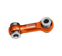 Aluminium 7075 Alloy Steering Drag Link for Traxxas 1/16 Mini Maxx 4WD RTR Brushless Monster Truck 107154-1 Upgrades - Orange