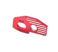 Aluminium 7075 Motor Mount Plate for Center Diff (Larger Inner Bearings) for Arrma 1:8 Mojave 4X4 4S-ARA4404 / 1:10 Outcast 4X4 4S V2-ARA4410V2 / KRATON 4X4 4S V2-ARA4408V2 Upgrades - Red
