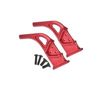 Aluminium 7075 Rear Diffuser Supports for Arrma 1:7 Infraction 6S / Limitless All-Road/Infraction V2 / Limitless V2 /Felony 6S Upgrades - Red
