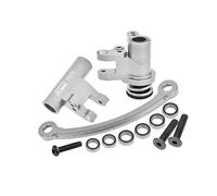 Aluminium 7075 Steering Bellcrank Set for Losi 1:10 Lasernut U4 Tenacity LOS03028 / Tenacity DB Pro LOS03027V2 Upgrades - Silver