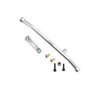 Aluminium 7075 Steering Tie Rod & Drag Link for Losi 1/18 Mini LMT 4X4 Brushed Monster Truck RTR-LOS01026 Upgrade Parts - Silver