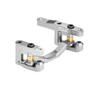 Aluminium 7075-T6 Alliage Steering Set Pour Arrma /16 QUAKE GORGON MOJAVE GROM 1/18 GRANITE 1/14 TYPHON GROM 1/12 LOSI NASCAR - Argent