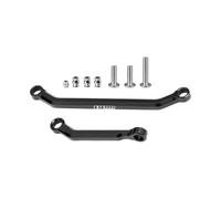 Aluminium 7075-T6 en alliage Tie Rod Link & Drag Link Set for Axial 1/30 SCX30 Ford Bronco AXI-2048 / Jeep Wrangler AXI-2261 Rock Crawler Upgrades - Noir