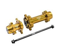 Aluminium 7075-T6 Front & Rear Wheel Hub Hex (Larger Inner Bearings) for LOSI 1:4 Promoto-MX Motorcycle Dirt Bike RTR LOS06000 LOS06002 Upgrades - Gold