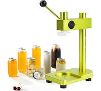 [Aluminium aéronautique de sixième génération] Machine à sceller les bouteilles en PET manuelle - Convient pour 250-700 ml, antidérapant et anti-basculement, joint en 1 seconde, pour brassage maison