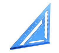 Aluminium Alliage Règle Métrique Imperial Clear Scale Haute Précision Facile à Lire pour l'ingénieur Carpenter Black Premium Material: MA Aluminium en Alliage