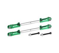Aluminium Alloy 6061-T6+Stainless Steel Adjustable Rear Upper Arm Tie Rod for Arrma 1:5 KRATON 8S / Outcast 8S / KRATON EXB/Outcast EXB Upgrade Parts - Green