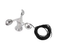 Aluminium Alloy Anemometers Wind Speed Monitoring Sensor 3 Cups Wind Speed Sensor Anemometer 0-3.8V