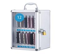 Aluminium Alloy Cell Téléphones Cabinet de Rangement 24/12/36/48/60 Slots School Locative TÉLÉPHAPE Mobile Locative Bois DE Commande DE Comment Made in China