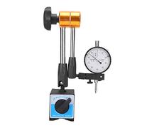 Aluminium Alloy Dial Indicator Magnetic Flexible Base Holder Stand, 380mm Length Magnetic Base with Fine Adjustment, 2 Way Multi Directional Angle Adjustment for Machining