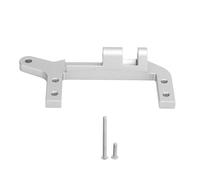 Aluminium Alloy RC Axle Servo Mount quatre supports de support en métal Link pour télécommande Crawler Rock Rock (Silber)