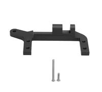 Aluminium Alloy RC Axle Servo Mount quatre supports de support en métal Link pour télécommande Crawler Rock Rock (Schwarz)